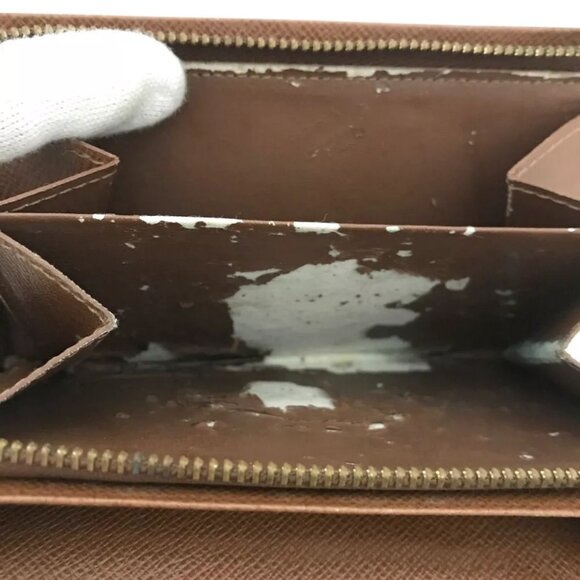 268141BO (L1) Louis Vuitton Wallet Porte Monnaie Billets Tresor Brown Monogram - Picture 7 of 9